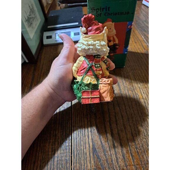 Vintage 1991 Spirit of Christmas Albert & Price Santa Elf Stocking Hanger - Picture 4 of 11